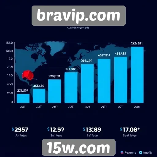 Estatísticas de uso e popularidade do site bravip.com